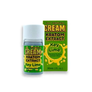 Cream Kratom Extract Flavored Key Lime Shot 150mg 30ml